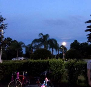A full moon at Grand Palm
